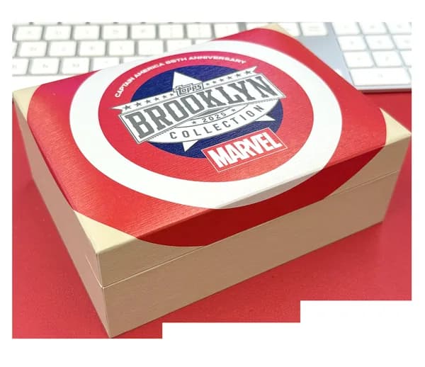 2026 Topps Brooklyn Collection Captain America 85th Anniversary trading card set