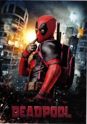 Deadpool Movie Bios Promo Set trading card set