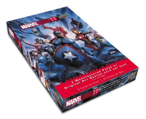 Marvel Annual 2017 trading card set