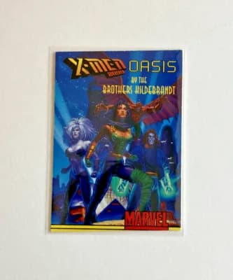 X-Men 2099: Oasis Painted by the Brothers Hildebrandt Comic Images & Fleer/Skybox - 1997 trading card set
