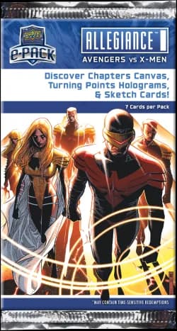 Marvel Allegiance: Avengers vs. X-Men trading card set