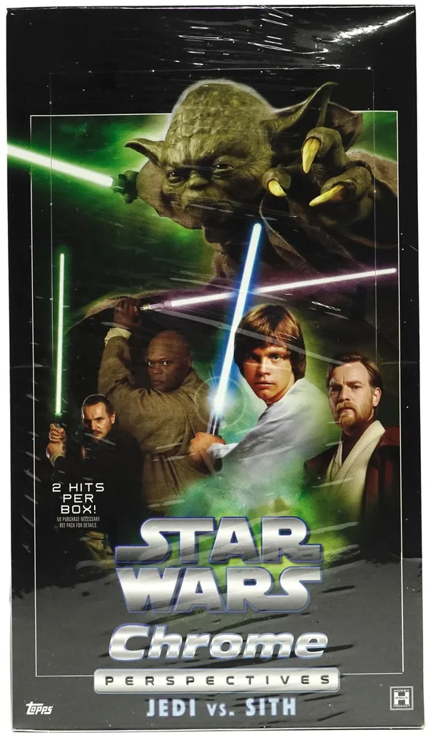 Star Wars Chrome Perspectives: Jedi vs. Sith trading card set