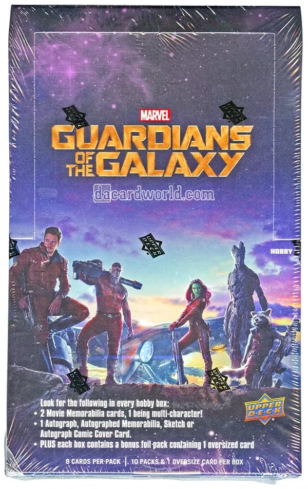 Guardians of the Galaxy trading card set