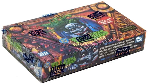 DC Villains: The Dark Judgment trading card set