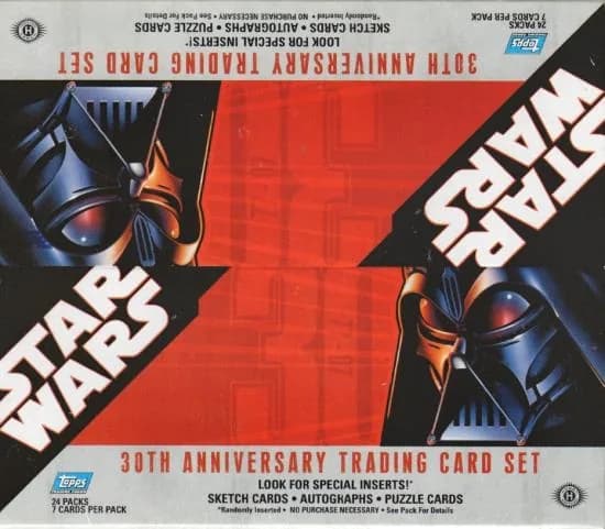 Star Wars 30th Anniversary trading card set