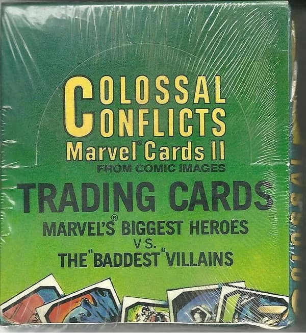 Colossal Conflicts trading card set