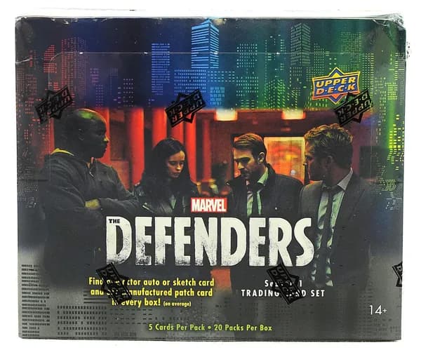 2018 Upper Deck Marvel's The Defenders trading card set