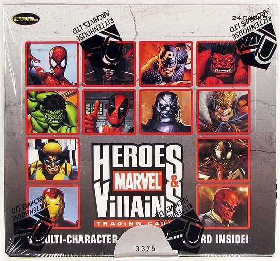 Marvel: Heroes and Villains trading card set