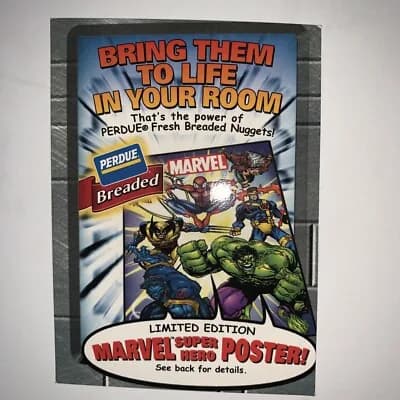 Marvel Perdue Super Heroes trading card set