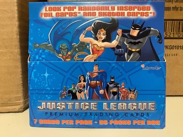 Justice League trading card set
