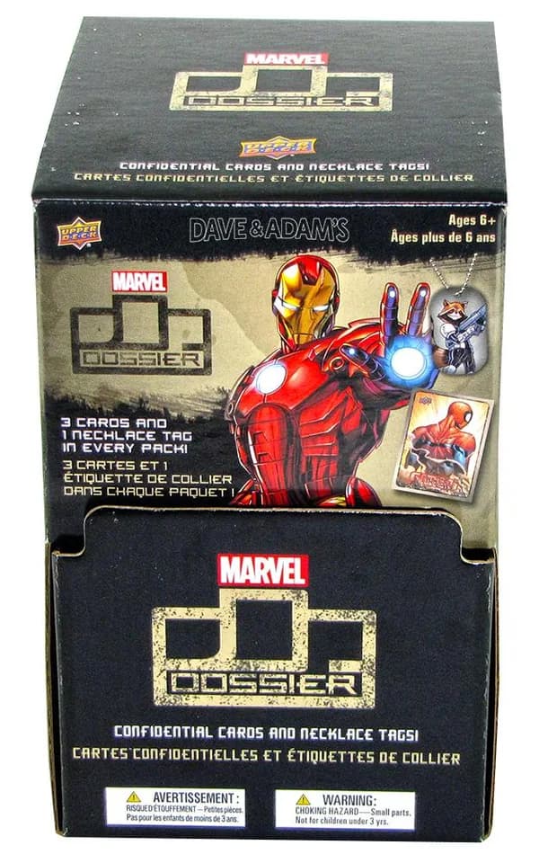 Marvel Dossier trading card set