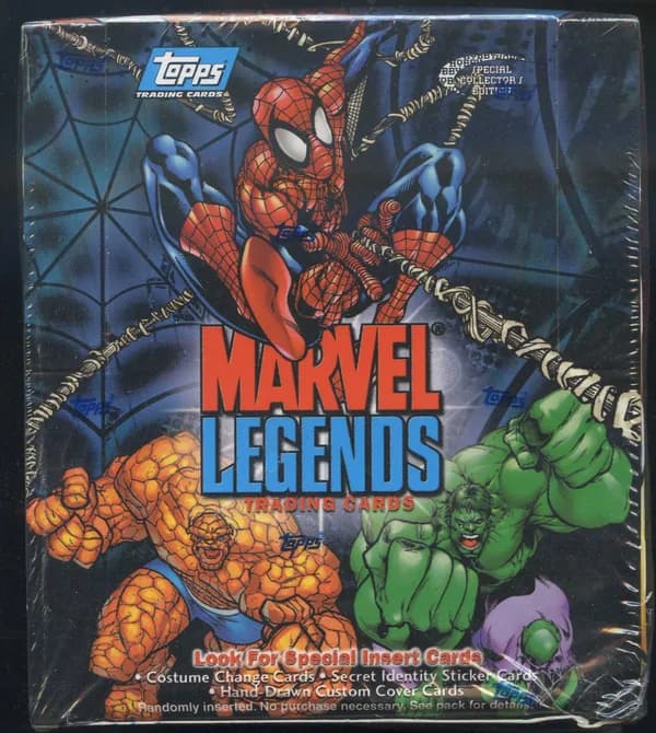 Marvel Legends trading card set