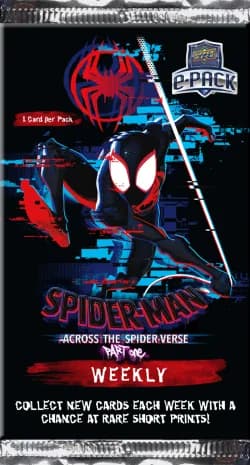 Marvel Studios' Spider-Man Across the Spider-Verse Weekly trading card set