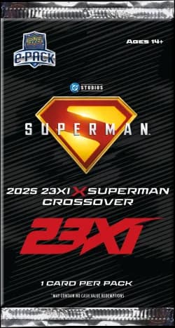 2025 23XI x Superman Crossover trading card set