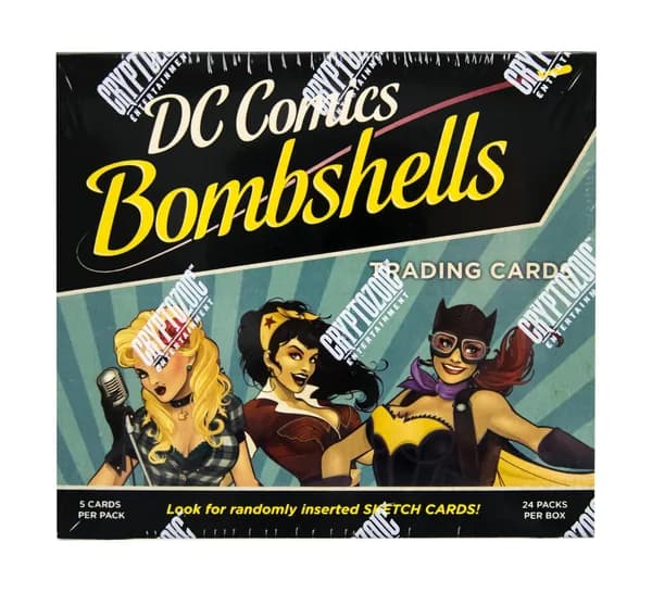 DC Comics Bombshells trading card set
