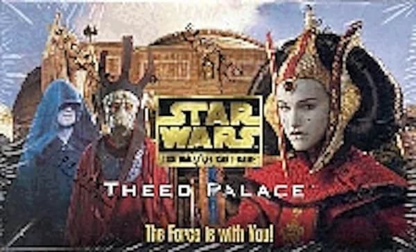 Star Wars CCG - Theed Palace trading card set