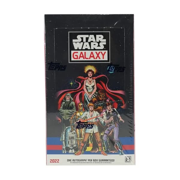 2022 Topps Chrome Star Wars Galaxy trading card set