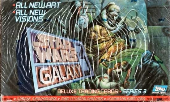 Star Wars Galaxy Three trading card set