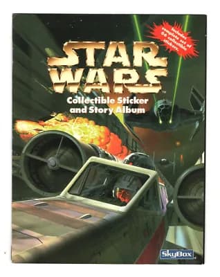 Star Wars Collectible Stickers trading card set