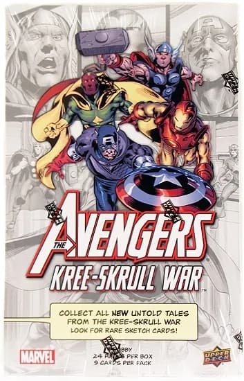 The Avengers: Kree-Skrull Wars trading card set