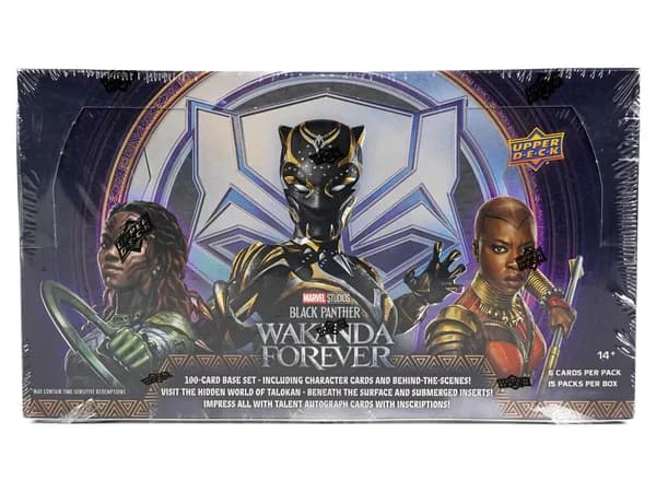 Upper Deck Marvel Studios Black Panther Wakanda Forever trading card set