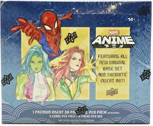 2020 Upper Deck Marvel Anime trading card set