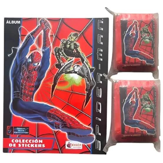 Spider-Man The Movie Stickers trading card set