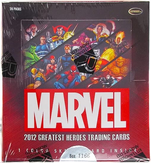 Marvel 2012 Greatest Heroes trading card set