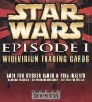 Star Wars Episode 1 Widevision trading card set