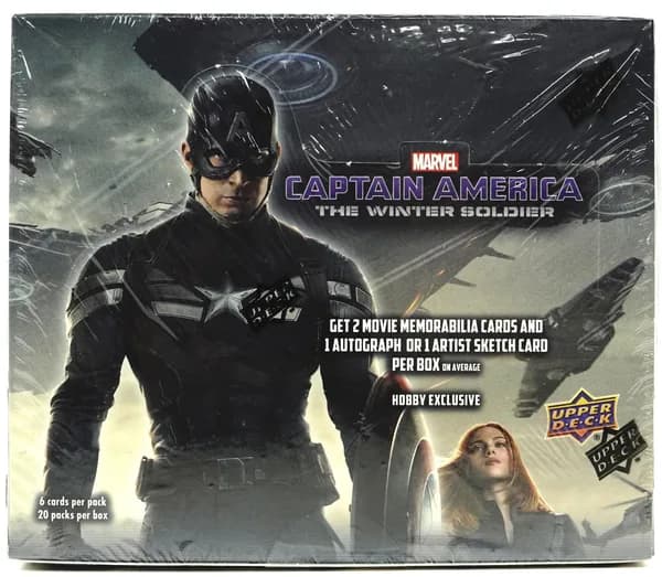 Captain America: The Winter Soldier trading card set