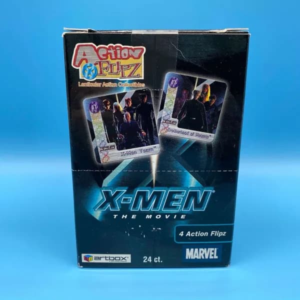 X-Men The Movie Action Flipz trading card set
