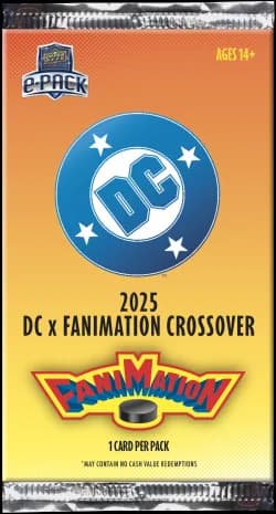 2025 DC x Fanimation Crossover trading card set