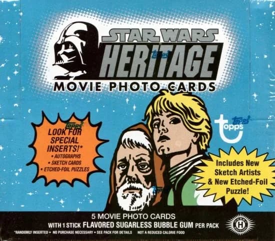 Star Wars Heritage trading card set
