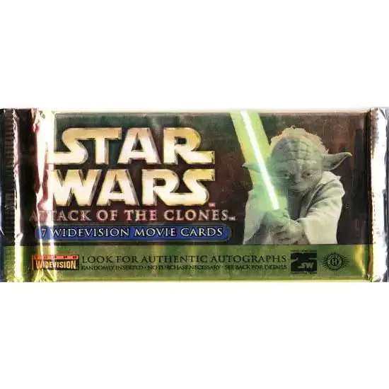Star Wars Revenge of the Sith 3D Widevision trading card set