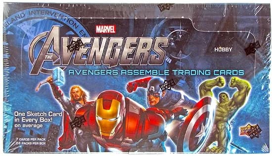 Avengers Assemble trading card set