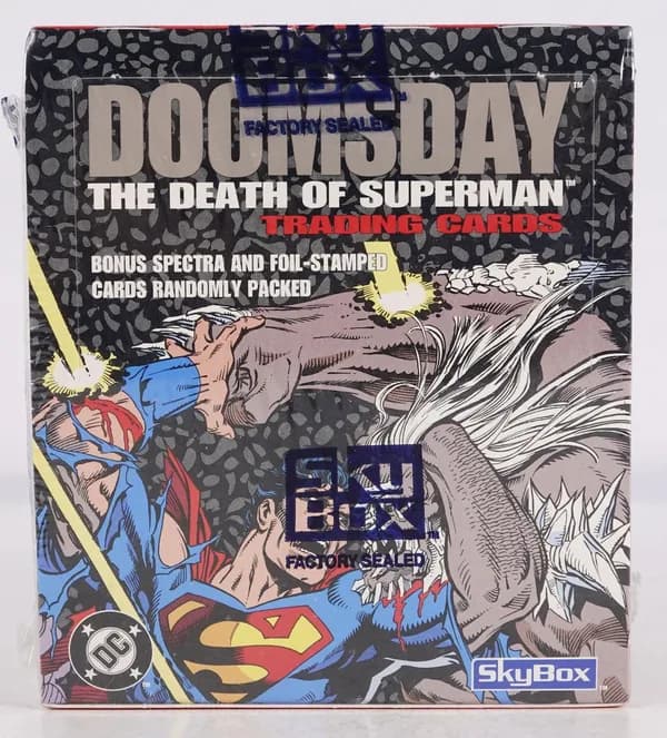 Doomsday: The Death of Superman trading card set