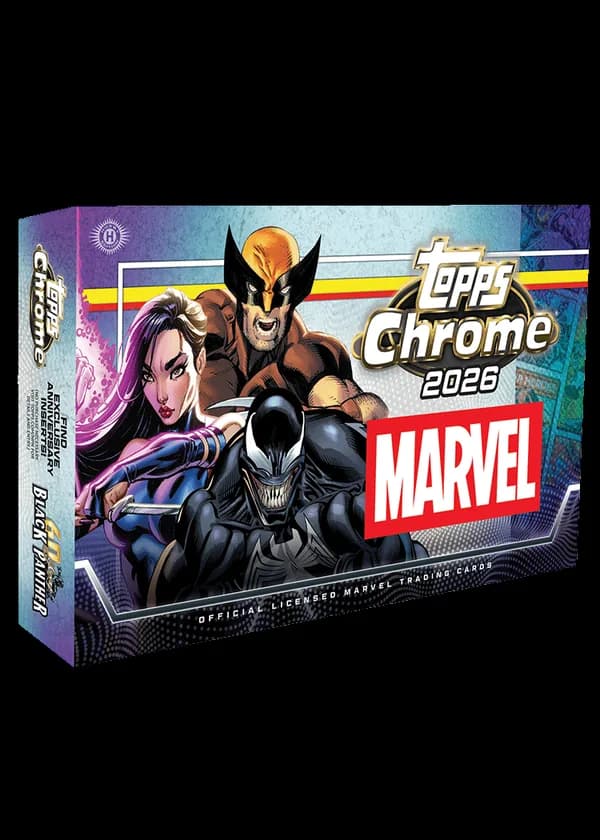 2026 Topps Chrome Marvel Comics trading card set