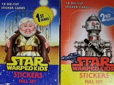 Star Warped Kids Series 1 trading card set