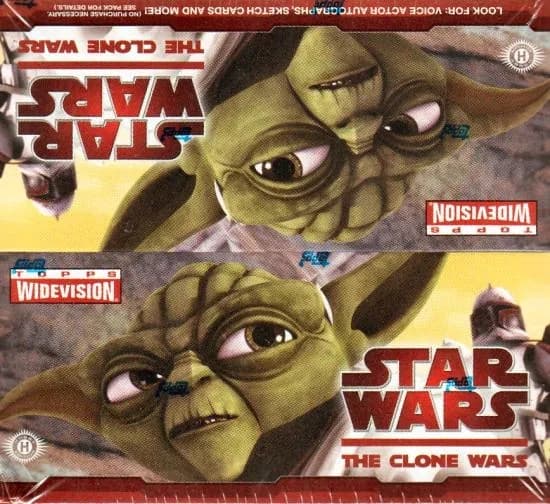 Star Wars: The Clone Wars Widevision trading card set