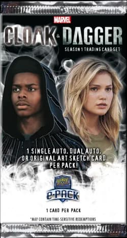 Marvel's Cloak and Dagger trading card set