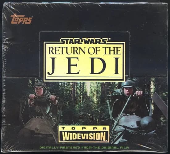 Star Wars: Return of the Jedi 3D Widevision trading card set