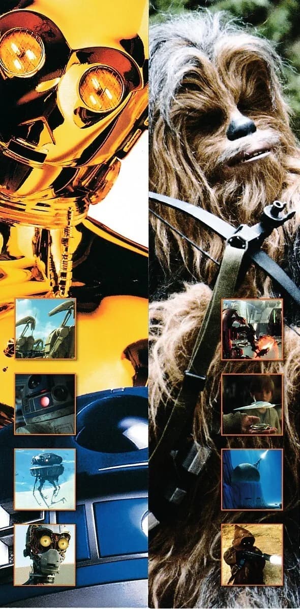Star Wars Promo Bookmarks 2015 Ross trading card set