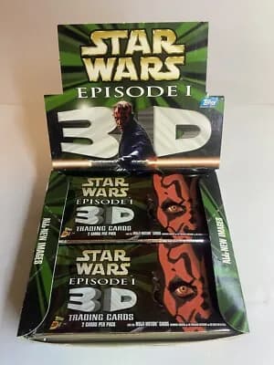 Star Wars Episode 1 3D Trading Cards trading card set