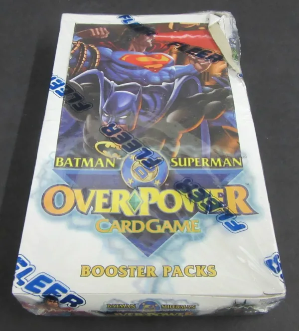 DC OverPower Collectable Card Game (Batman/Superman) trading card set