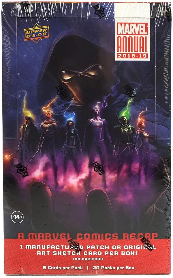 2018-19 Upper Deck Marvel Annual trading card set