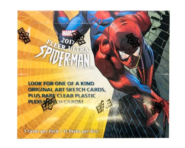 Spider-Man Fleer Ultra 2017 trading card set