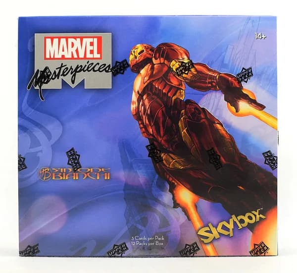 2018 Marvel Masterpieces trading card set