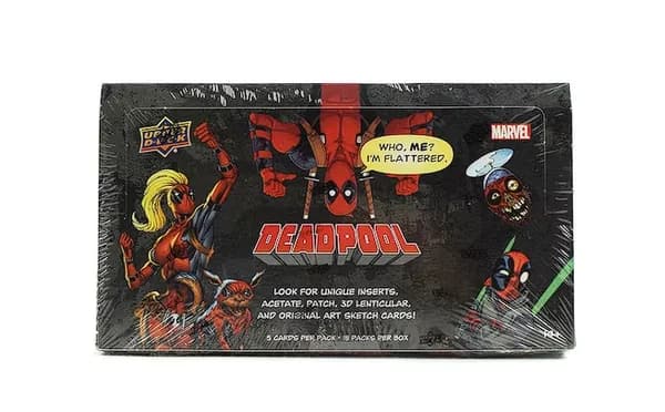 Upper Deck Marvel Deadpool trading card set