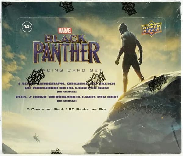 2018 Upper Deck Marvel's Black Panther trading card set