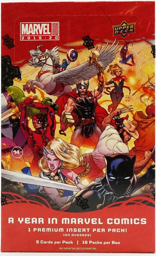 2019-20 Upper Deck Marvel Annual trading card set